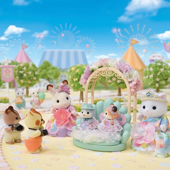 5809 Sylvanian Families Çiçekli Prensesler Seti +3 yaş - 3