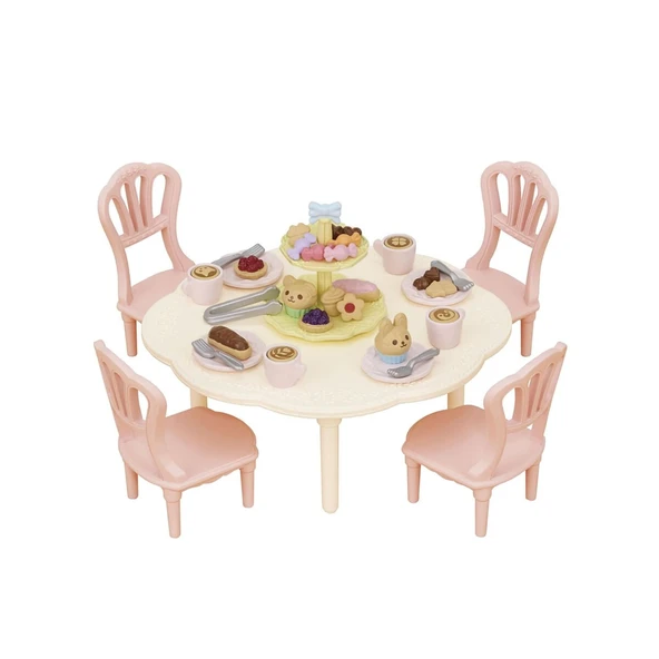 5742 Sylvanian Families Tatlı Partisi Oyun Seti (figürler dahil değildir) +4 yaş - 2
