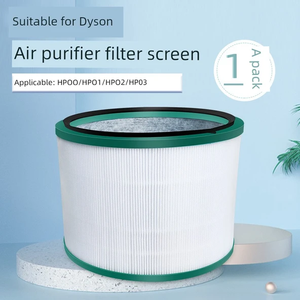 Uyumlu Dyson Hava Temizleyici Filtre - DP/HP00/01/02/03 - 1 Paket - HEPA Çekirdek