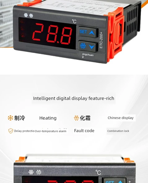 ETC-100+ Termostat - Yerli Ticaret Versiyonu - 9