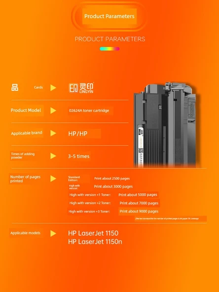 Uyumlu Toner Kartuşu - 5000 Sayfa Yüksek Versiyon +1 Toner - 2