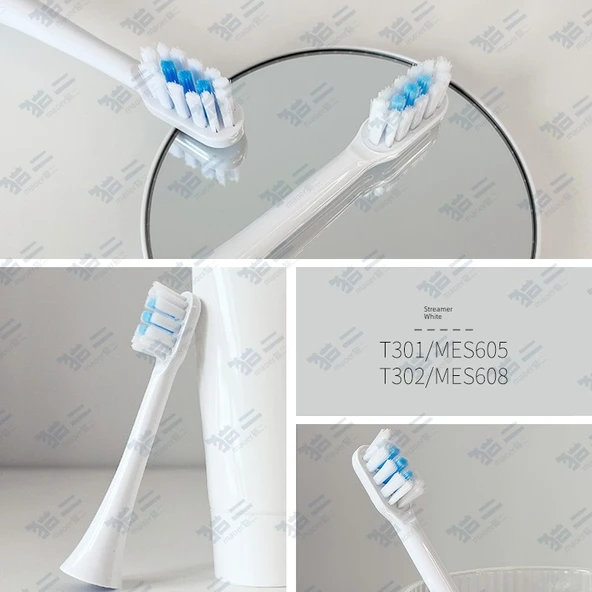 Elektrikli Diş Fırçası Başlığı - Koyu Mavi * 4 (T301/T302 için uygun) - 4
