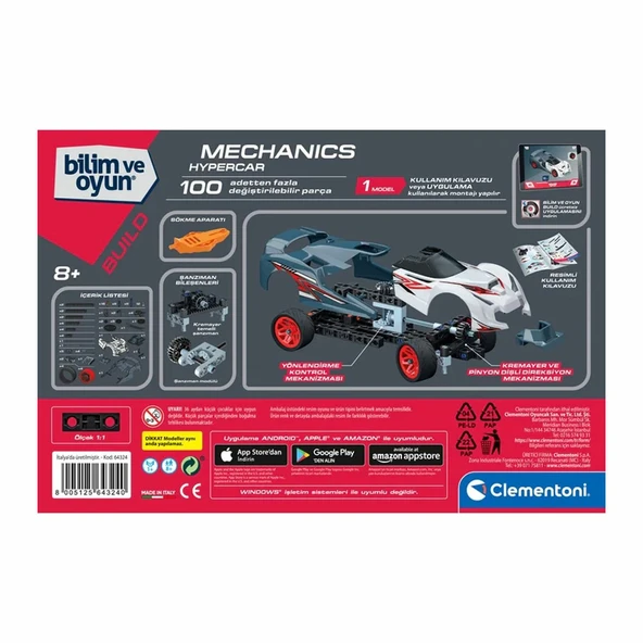 75057TR Mekanik Laboratuvarı - Supercar +8 yaş - Resim 5