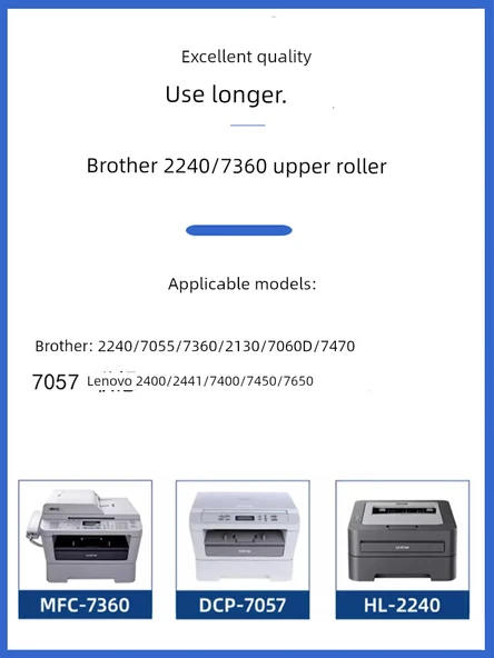 Fuser Rulmanı - Brother 2240 7055 7360 2130 7060D 7470 7057 - Lenovo 2400 2441 7400 7450 7650 - 3