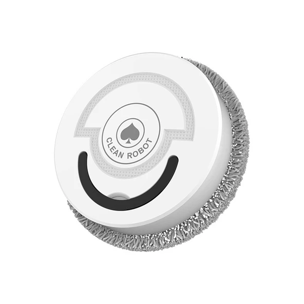 Akıllı Ev Süpürme Robotu - Beyaz - Mop Temizleme Makinesi - 5