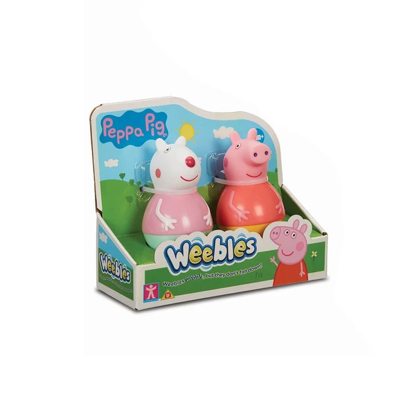 WE000000 Weebles Peppa Pig İkili Paket - 7666 +18 ay - 3