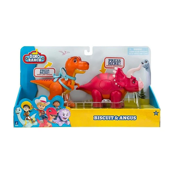 DNA02000 Dino Ranch Delüks Figür Paketi - DNR0007 +3 yaş - 2