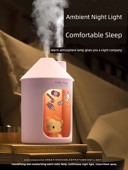 Hello Kitty Sanrio Nemlendirici - Takılabilir Kulomi Doğum Günü Hediye Aromaterapi - 3