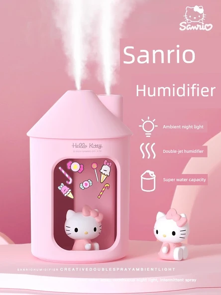 Hello Kitty Sanrio Nemlendirici - Şarjlı Melodi - 1 Pamuk Çekirdekli - 2