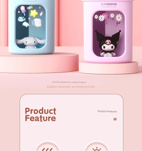 Hello Kitty Sanrio Nemlendirici - Takılabilir Kulomi - 2 Pamuk Çekirdekli - 8