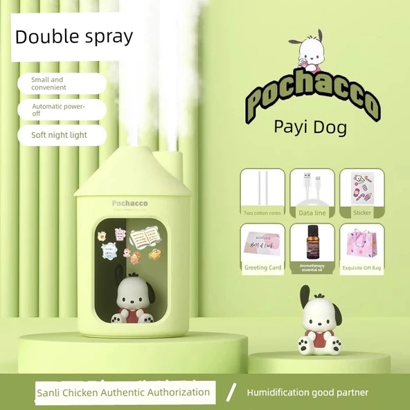 Hello Kitty Sanrio Nemlendirici - Takılabilir Pacha Köpek Hediye Paketi Aromaterapi
