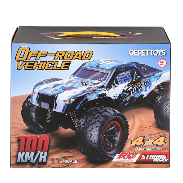 AJ22-20 Kumandalı 1:12 70 km/h Off Road Araba 4x4 ürün görseli 1