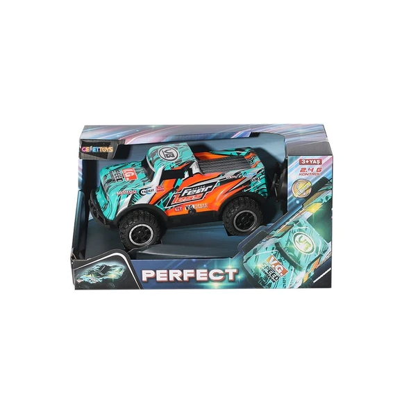 UJ99-Y240 1 :20 2 :4GHz Kontrol Şarjlı Full Led Işıklı Arazi Aracı - Gepettoys - 3