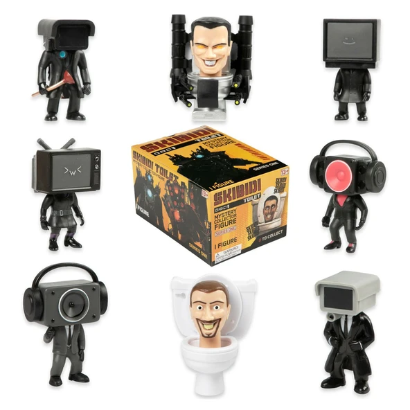 KBD00000 Skibidi Toilet Figür Surpriz Paket - 2