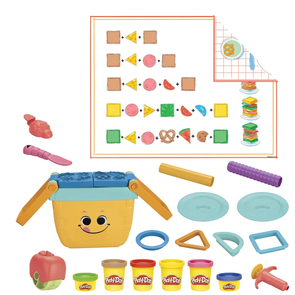 F6916 Play-Doh Piknik Şekilleri Başlangıç Seti +3 yaş - 2