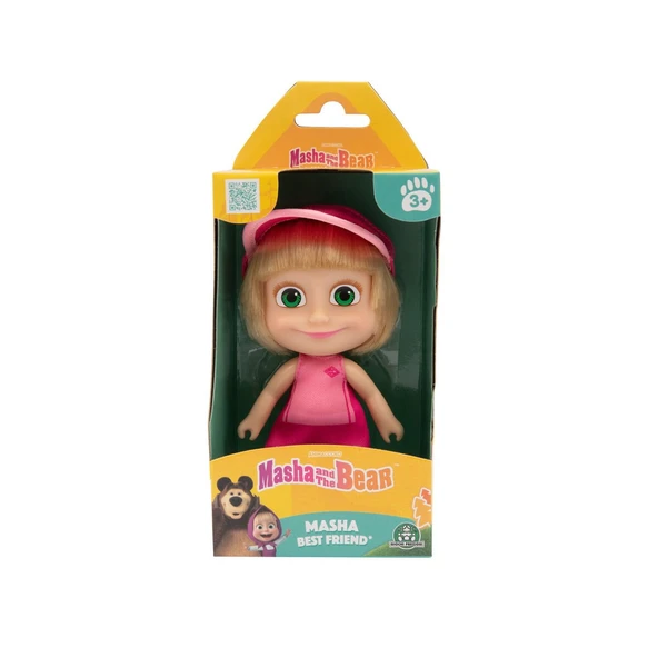 MHA37000 Maşa ve Koca Ayı 12 cm Bebek - 3