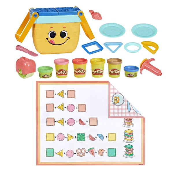 F6916 Play-Doh Piknik Şekilleri Başlangıç Seti +3 yaş - 3