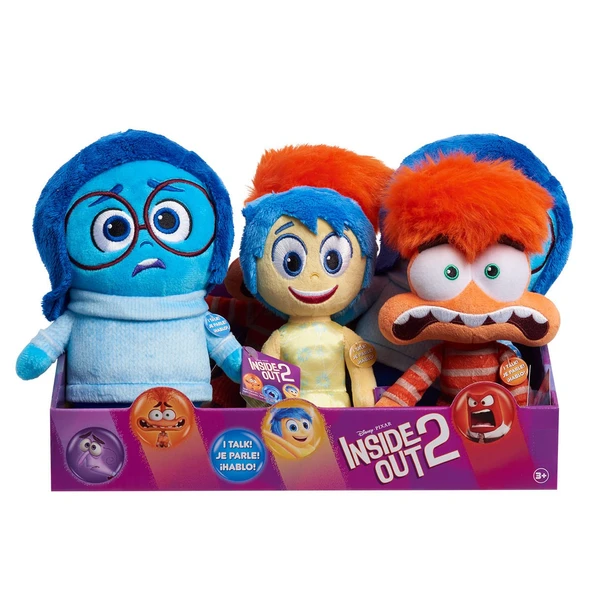 NDN01000 Inside Out 2 - Mini Peluş 30 cm - 4