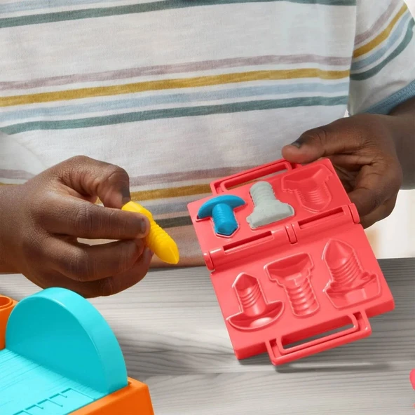 F9141 Play-Doh Renkli El Aletleri Tezgahı Oyun Seti +3 yaş - 4