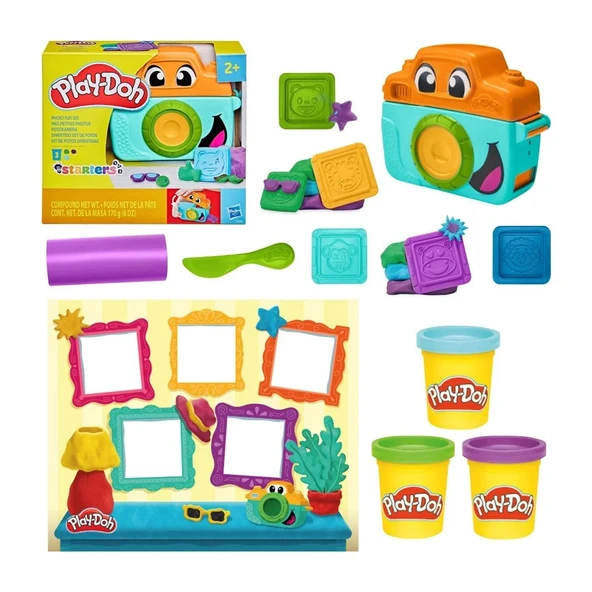 G0502 Play-Doh Eğlenceli Fotoğrafçi Başlangıç Seti+3 yaş - 3