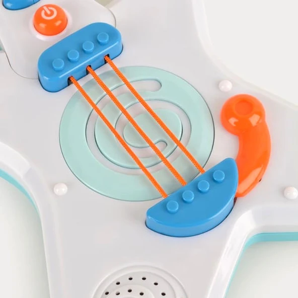 LC-30986 IŞIKLI ROC N ROLL GİTAR - Resim 3