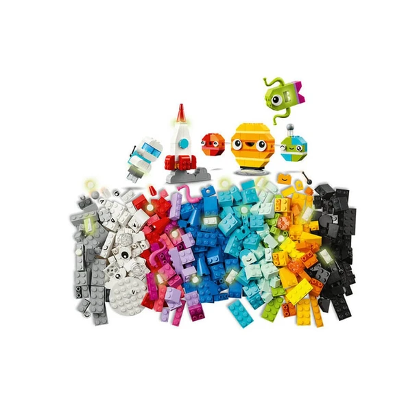 11037 Lego Classic Yaratıcı Uzay Gezegenleri 450 parça +5 yaş - 2