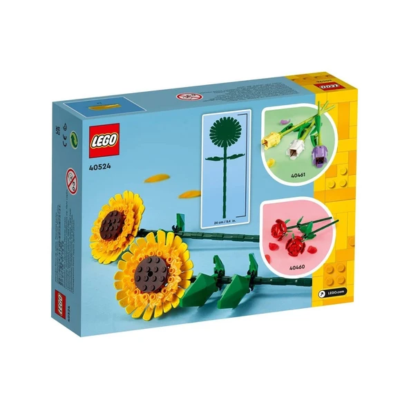 40524 LEGO® iconic Botanical Collection Ayçiçeği 191 parça +8 yaş - 3