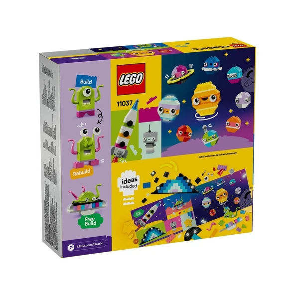 11037 Lego Classic Yaratıcı Uzay Gezegenleri 450 parça +5 yaş - 4