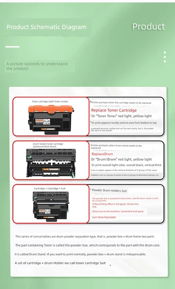 Brother HL-5590DN Standart Kapasite Toner Kartuşu - 3000 Sayfa - 7