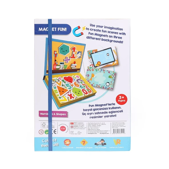 FP 13411 Fisher Price Baby Puzzle Numbers Shapes -KS Puzzle - 2