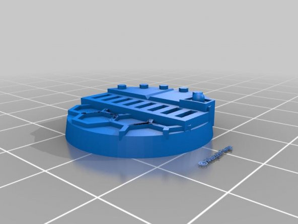 Necromunda 40K Bilim Kurgu Taban 25Mm Plastik Aparat - 2