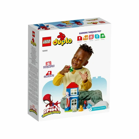 10995 Lego Duplo - Örümcek Adamın Evi 25 parça +2 yaş - Resim 4