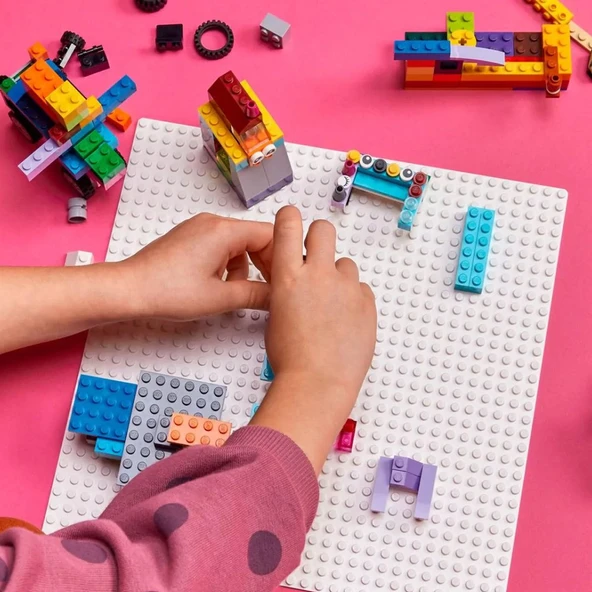 11026 LEGO® Classic Beyaz Taban 1 parça +4 yaş - 4