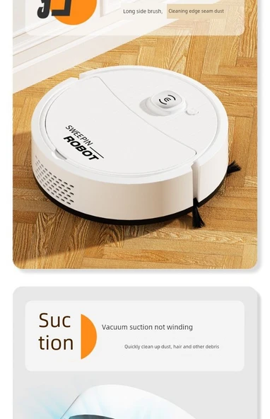 Akıllı Temizlik Robotu Su Besleme Versiyonu + Aksesuarlar - 10