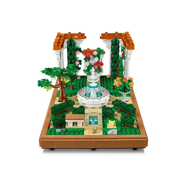 10359 Lego icons Çeşmeli Bahçe - Fountain Garden 1302 parça +18 yaş - 4