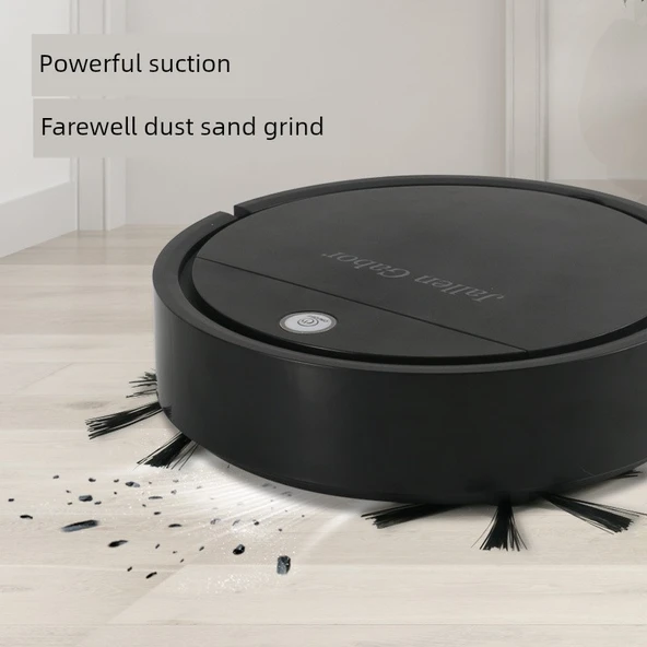 Otomatik Süpürme Robotu A3 Siyah - 6