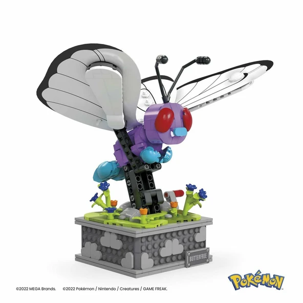 HKT22 MEGA™ Pokémon™ Motion Butterfree 582 parça +12 yaş - 3