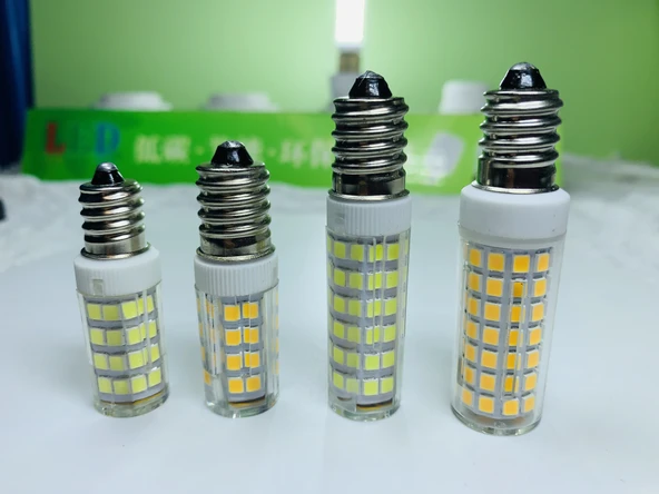 E14 Küçük Vida 3W Beyaz LED Ampul - 7