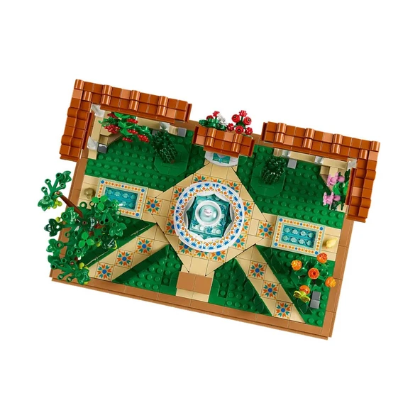 10359 Lego icons Çeşmeli Bahçe - Fountain Garden 1302 parça +18 yaş - 5