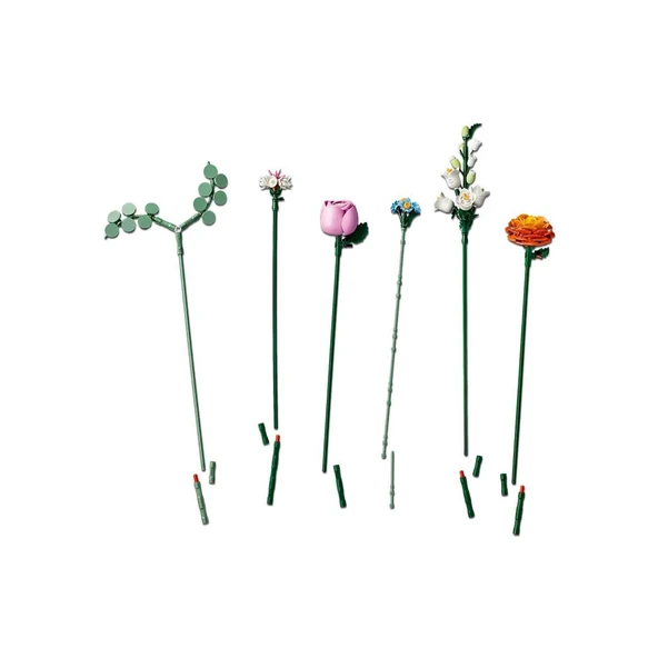 10342 Lego iconic Botanicals Pembe Çiçek Buketi 749 parça +18 yaş - Resim 5