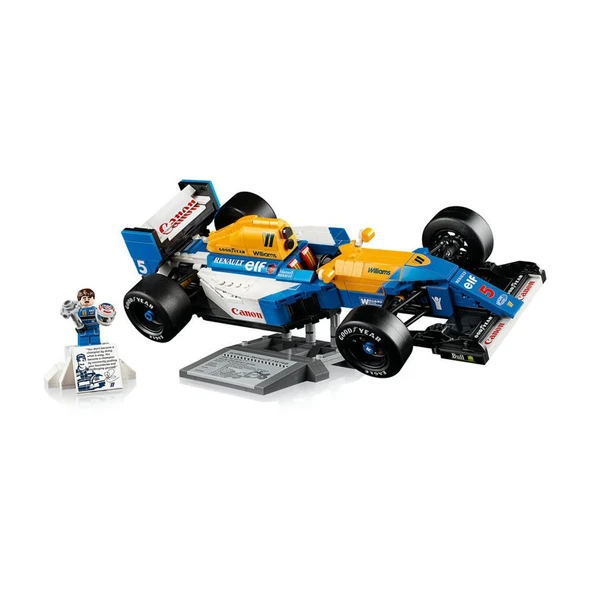 10353 Lego icons Williams Racing FW14B ve Nigel Mansell 10353 parça +18 yaş - 3