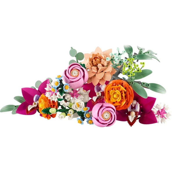 10342 Lego iconic Botanicals Pembe Çiçek Buketi 749 parça +18 yaş - Resim 4