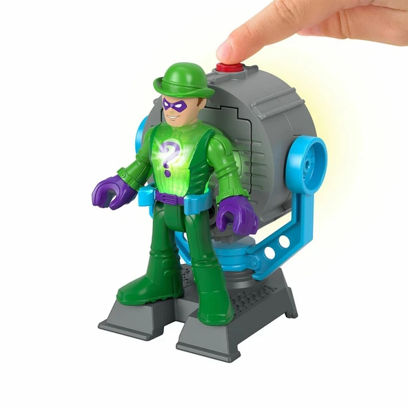 HFD47 Imaginext, Bat-Tech Bat-Signal Figür Seti, DC Super Friends - 5