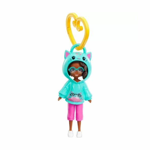 HKV98 Polly Pocket Kapüşonlu Bebekler - 4
