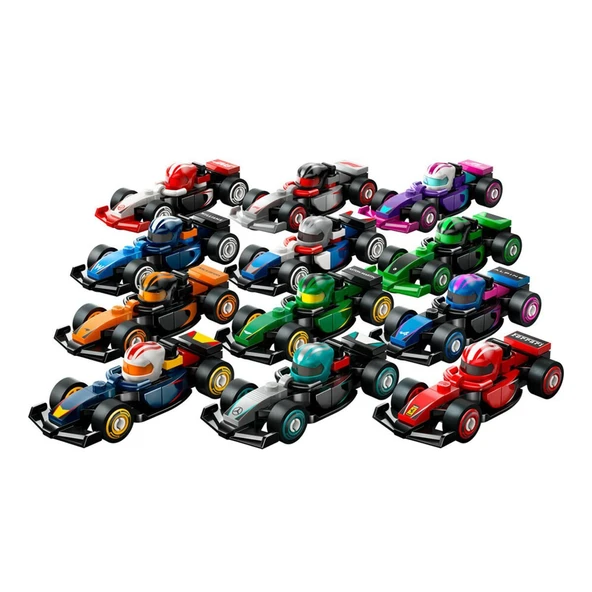 71049 Lego Formula1 Sürpriz Paket Koleksiyonluk Yarış Arabası 29 parça +5 yaş - 4
