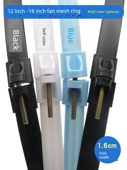 Fan Halka - Büyük 16 inç (çap 44.5cm) Beyaz - 5