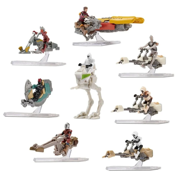 SW J00321 Star Wars Mikro Figür ve Araç Mini Sürpriz Paket - 2