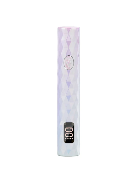 Taşınabilir El Tipi Oje Kurutma UV LED Lamba - Kırmızı Işık-Inci Beyazı - 6