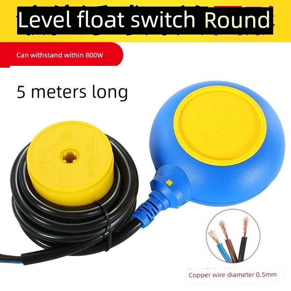 Otomatik Su Seviyesi Kontrol Cihazı - Yuvarlak - 5 m
