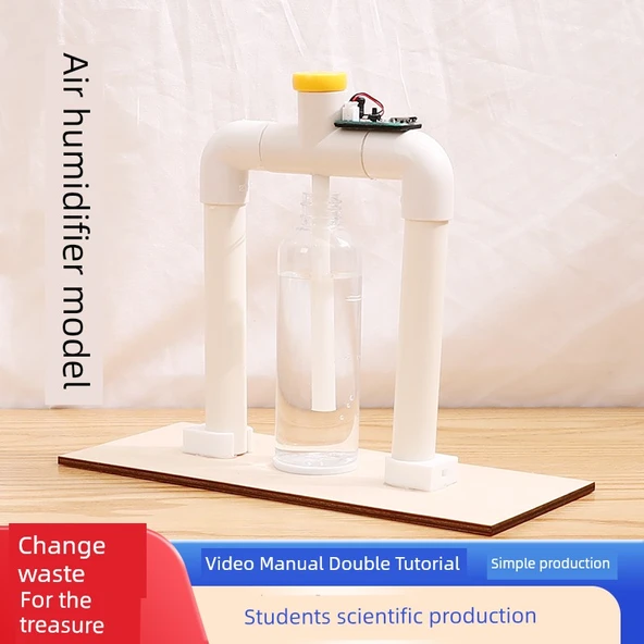 DIY Bilim Deneyi Hava Nemlendirici Kiti - Nemlendirici Modeli Malzeme Paketi - 2